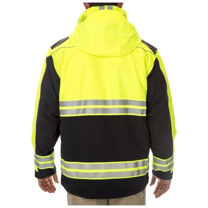 5.11 Tactical 48073 Responder High Visibilty Parka, Dark Navy, 1 Each