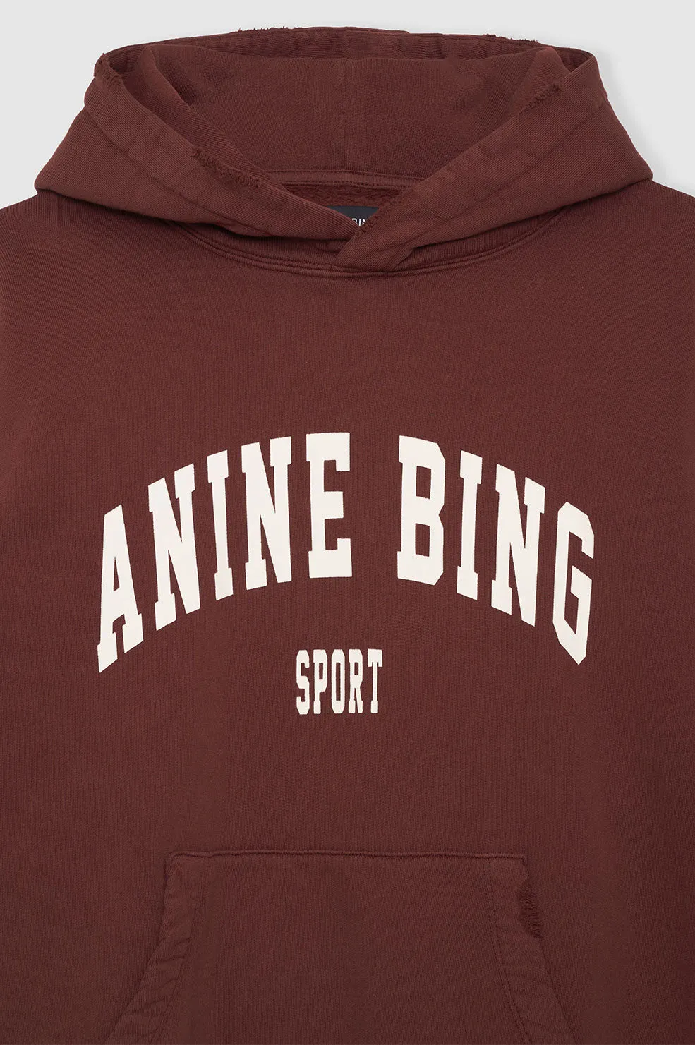 Anine Bing - Harvey Sweatshirt in Dark Cherry