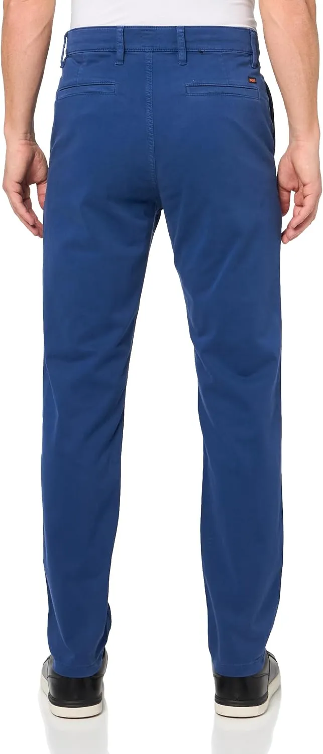 BOSS Men's Techno Twill Tapered Chino Trousers