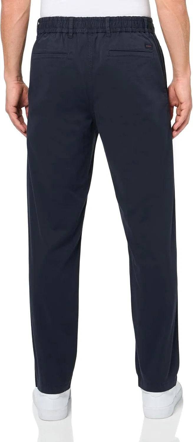 BOSS Men's Techno Twill Tapered Chino Trousers