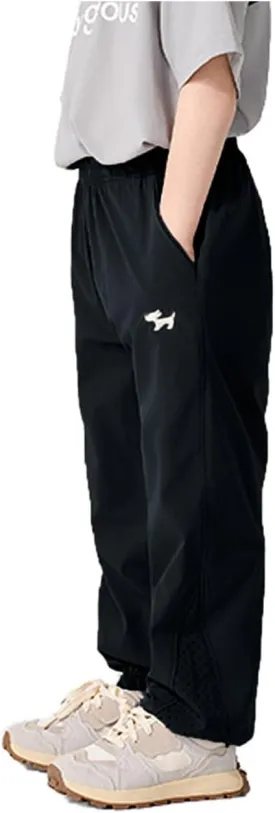 Boys Joggers Pants Youth Quick-Dry Lightweight Athletic Hiking Gym School Pants with Pockets Sweatpants Clothes 3-12Y