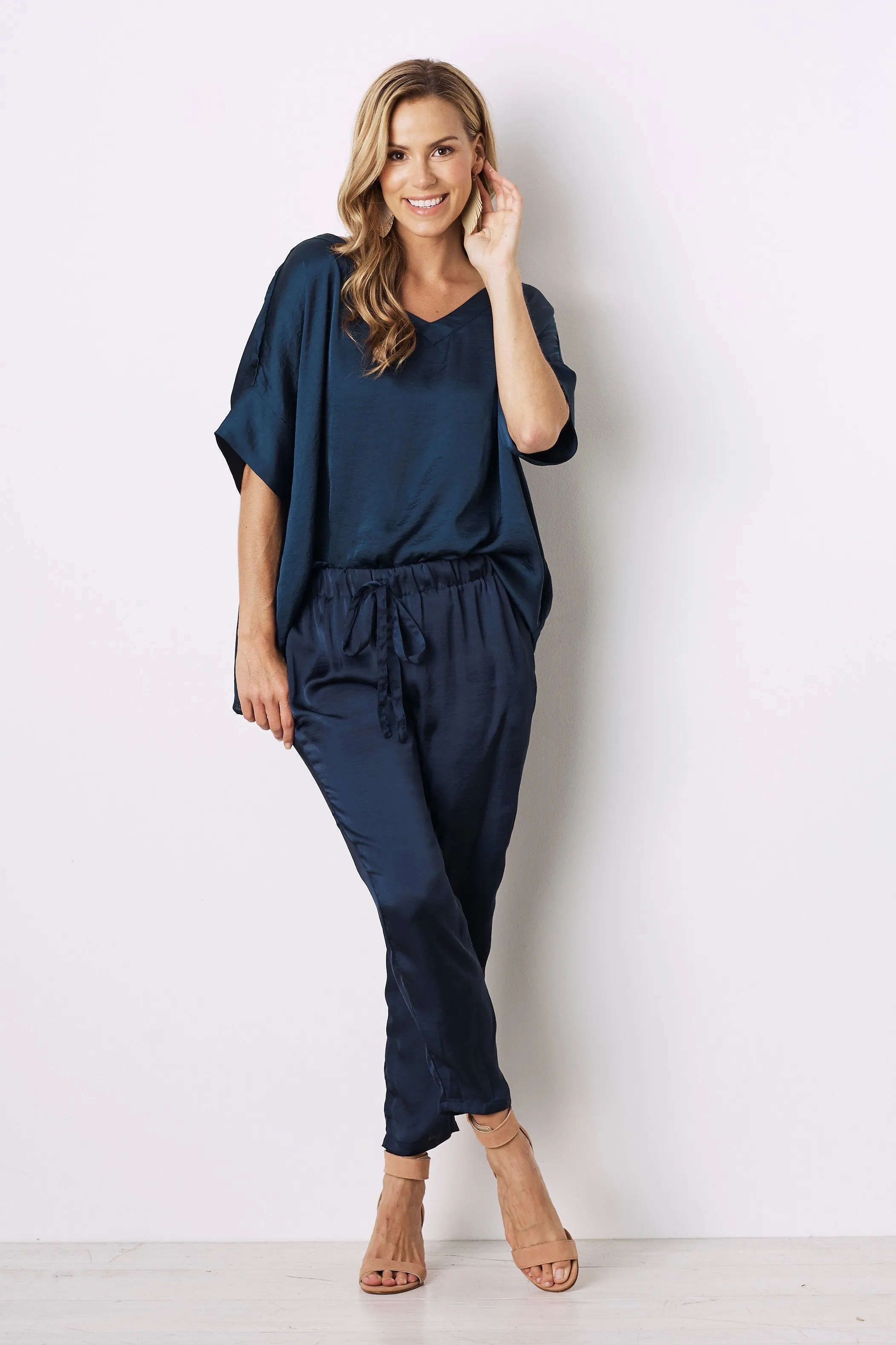 Camilla Pants Navy