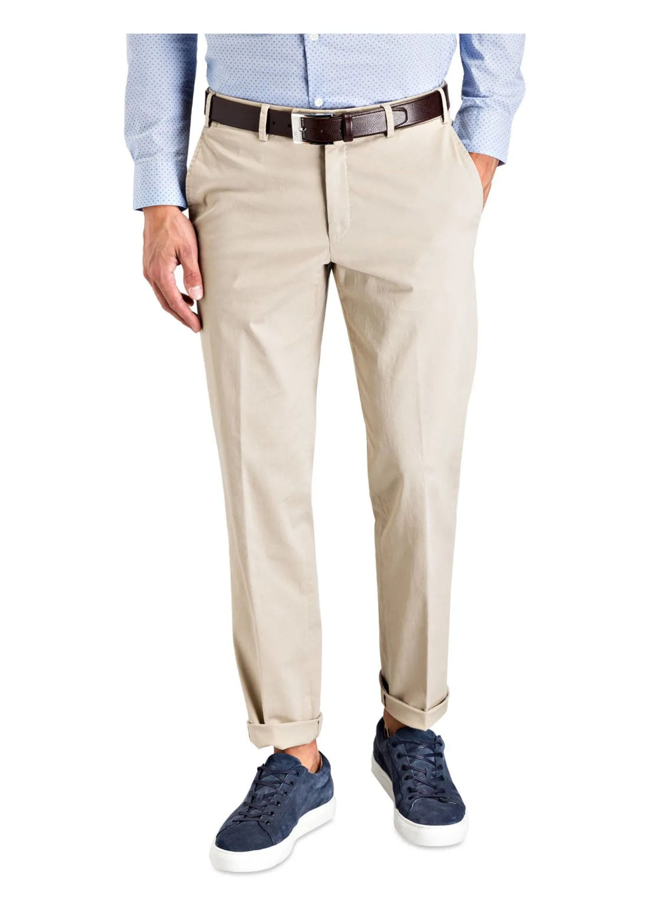 Chino trousers HILTL PARMA Contemporary Fit, beige