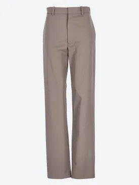 Cotton silk pants