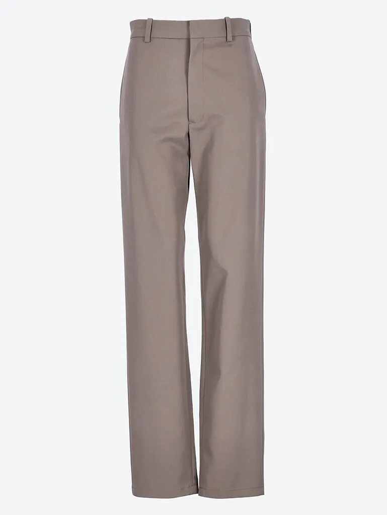 Cotton silk pants