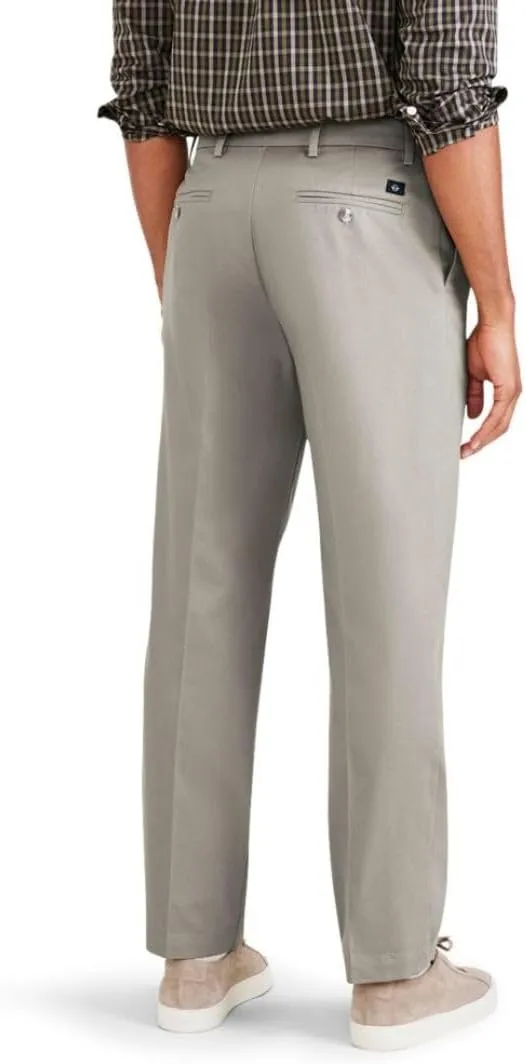 Dockers Men's Classic Fit Signature Iron Free Khaki with Stain Defender Pants - Pleated (Regular and Big & Tall)
