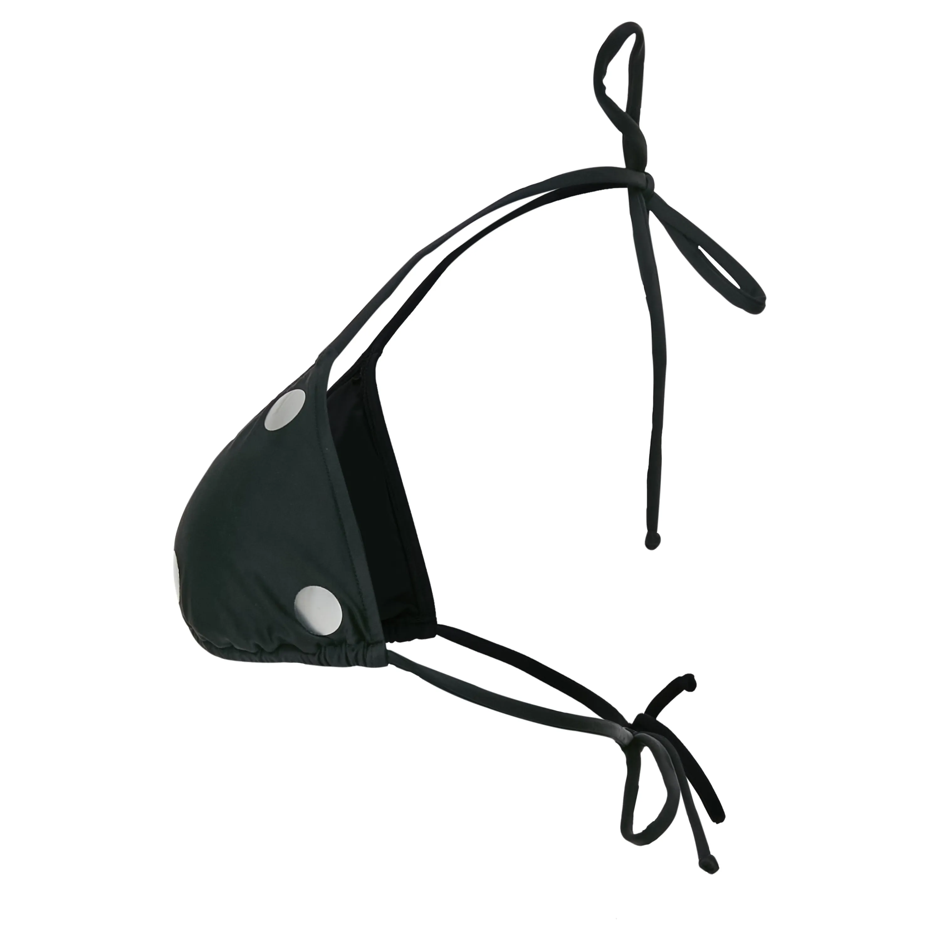 Fatima Bikini Top Black