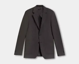 Four Season Wool Travel Blazer - Downtown Grey