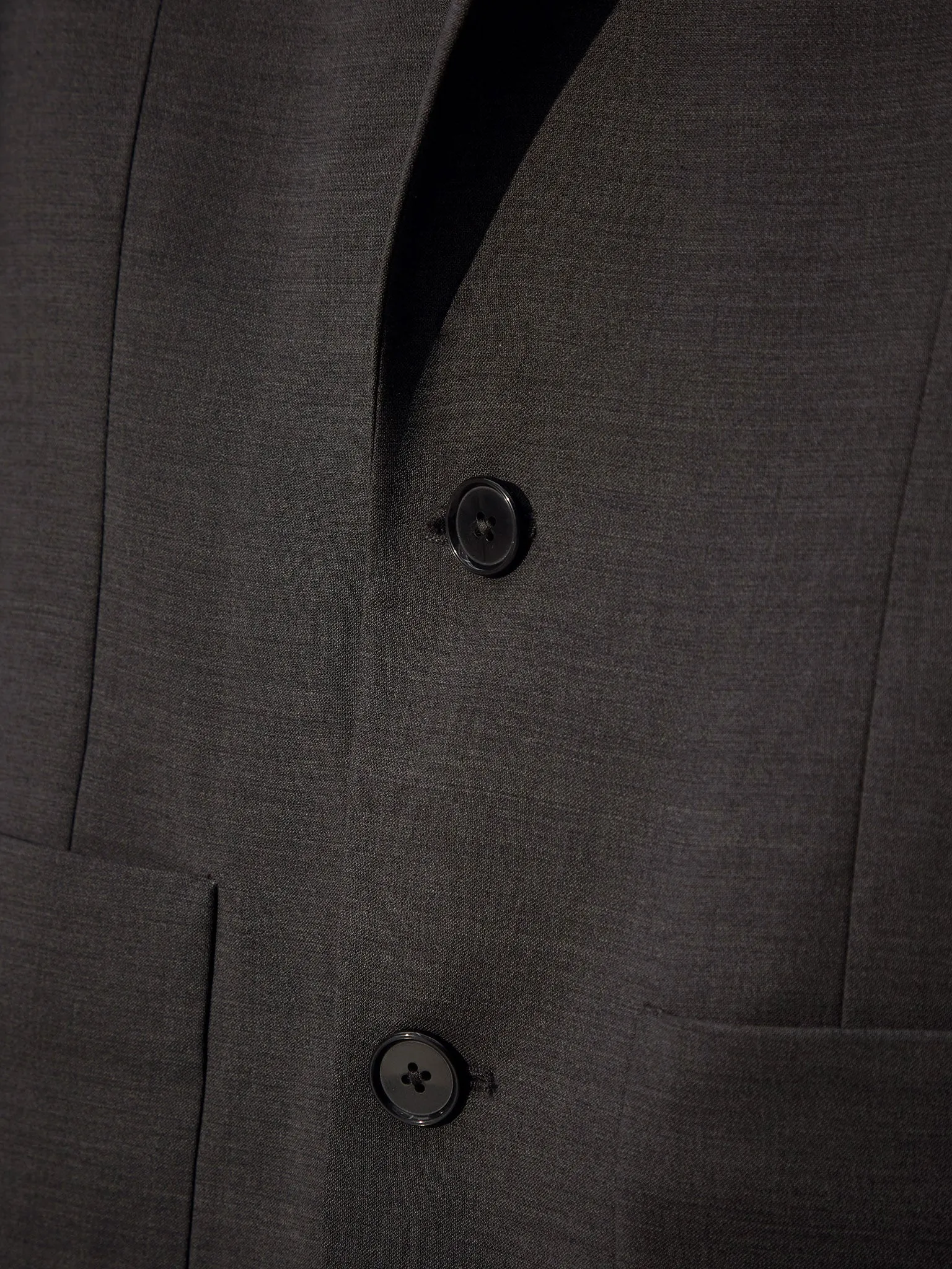 Four Season Wool Travel Blazer - Downtown Grey