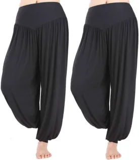Hoerev Women Super Soft Yoga Pants Dance Trousers Lounge Pant