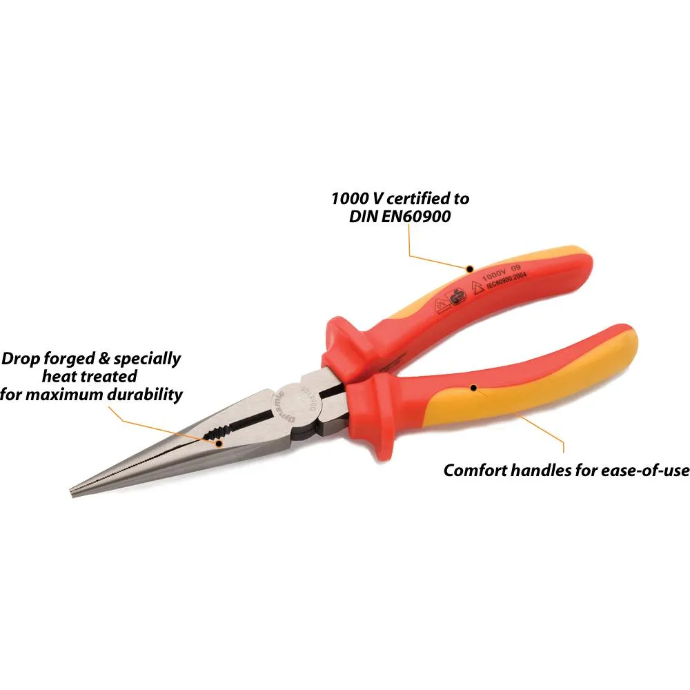 Insulated Long Nose Pliers
