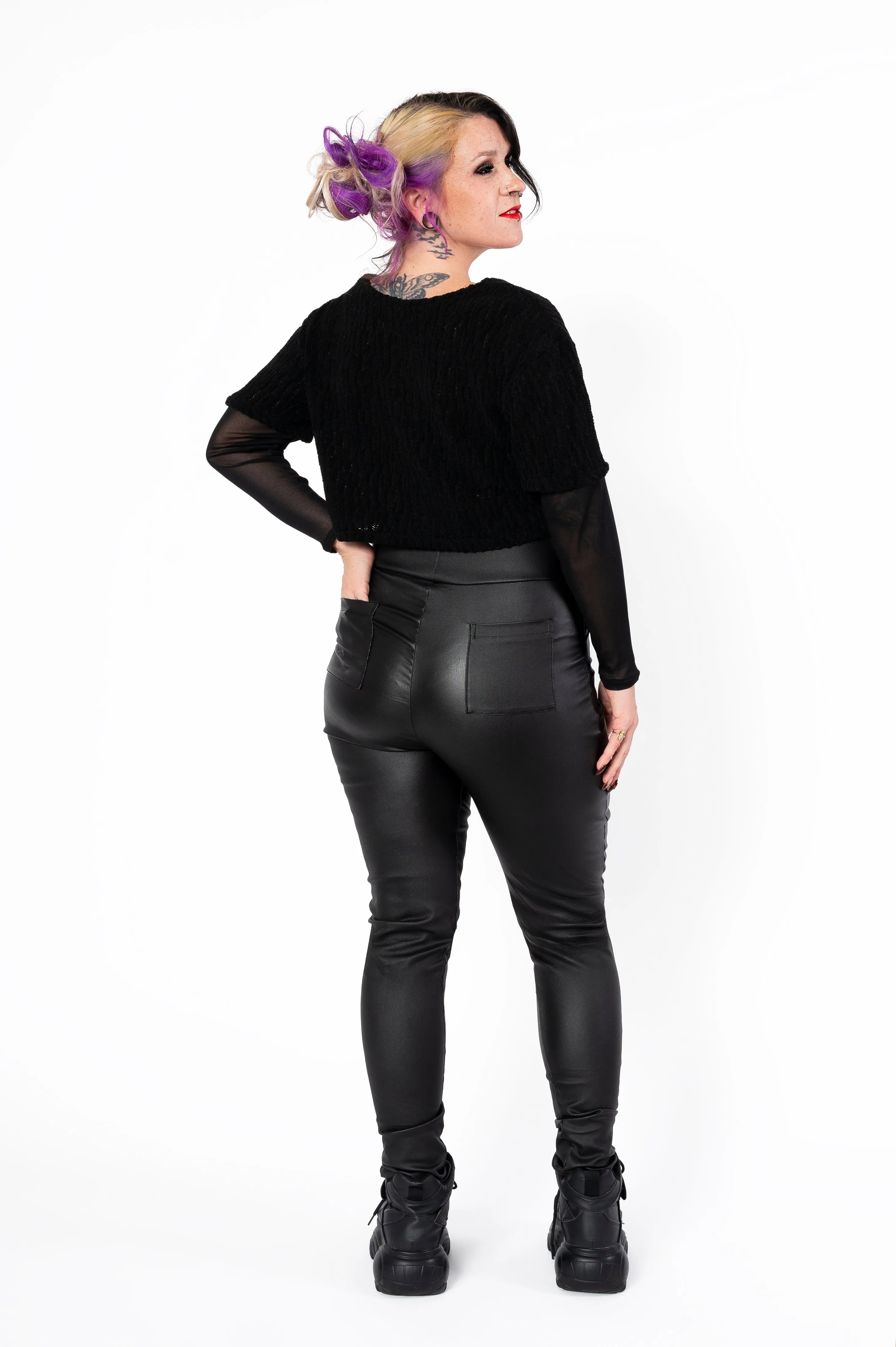 Jenny pants - Pleather