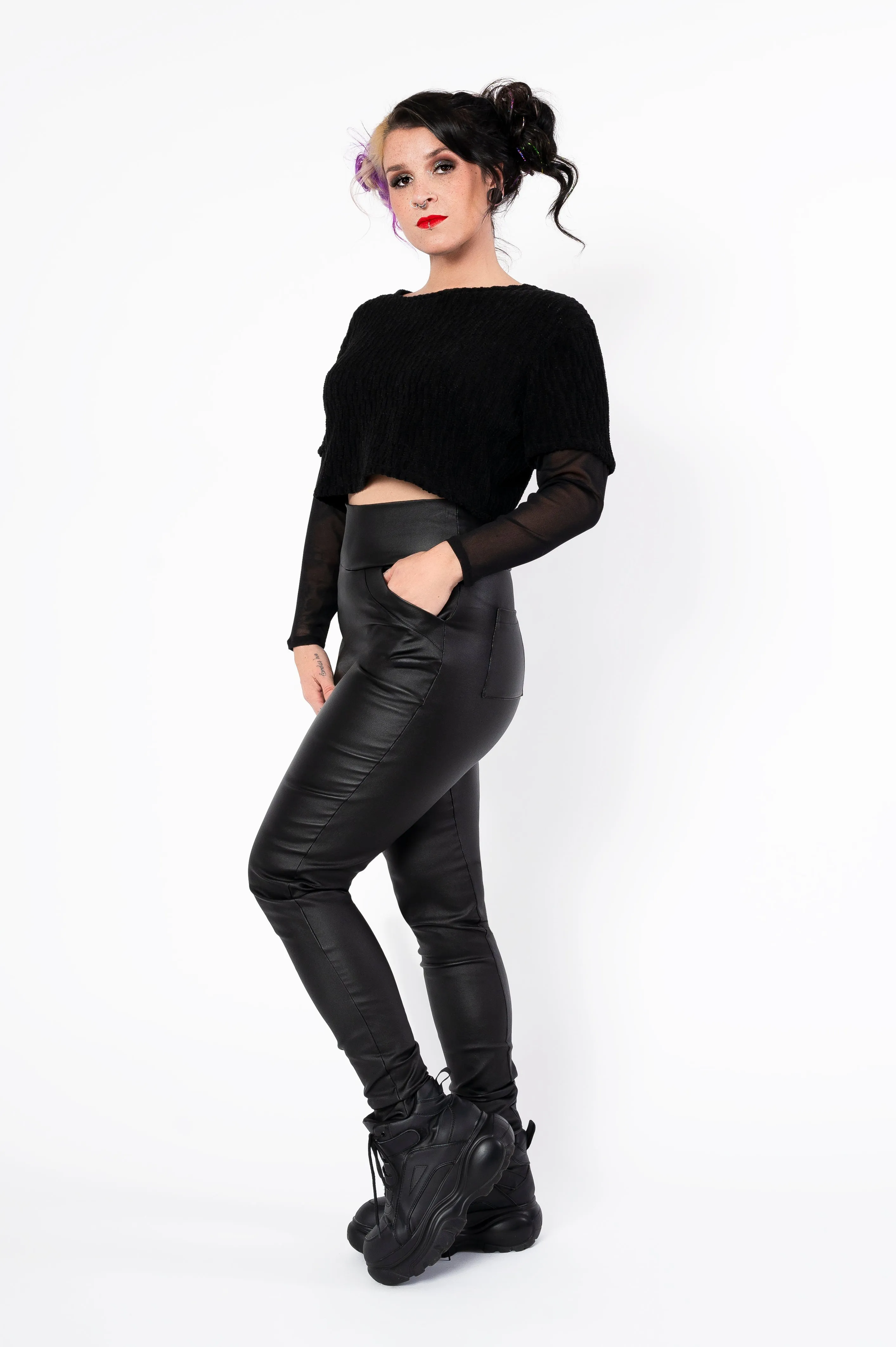 Jenny pants - Pleather