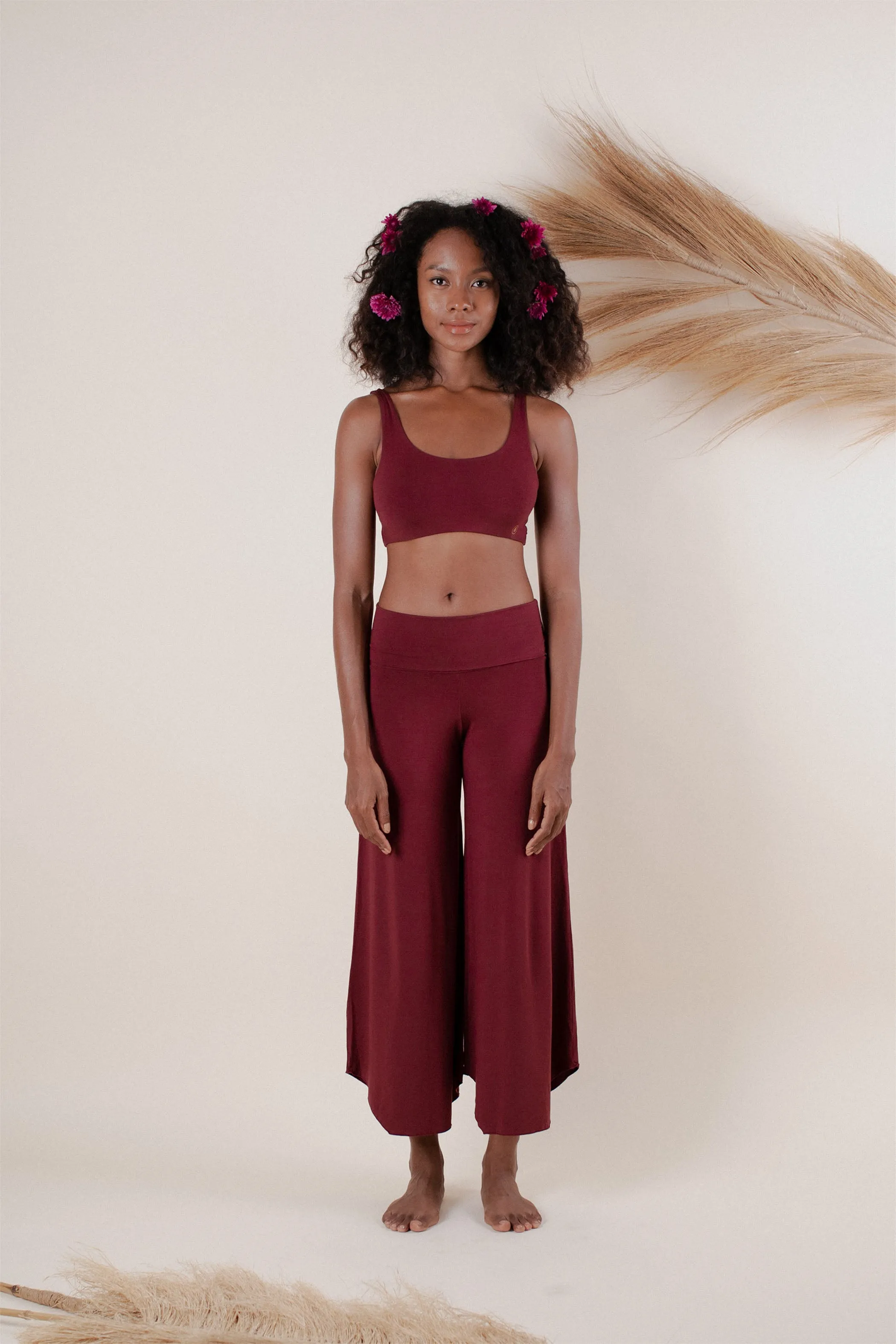 Layla Flares Rhubarb