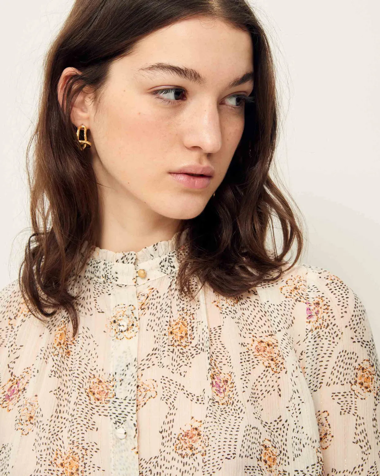 Lylee Blouse in White Song