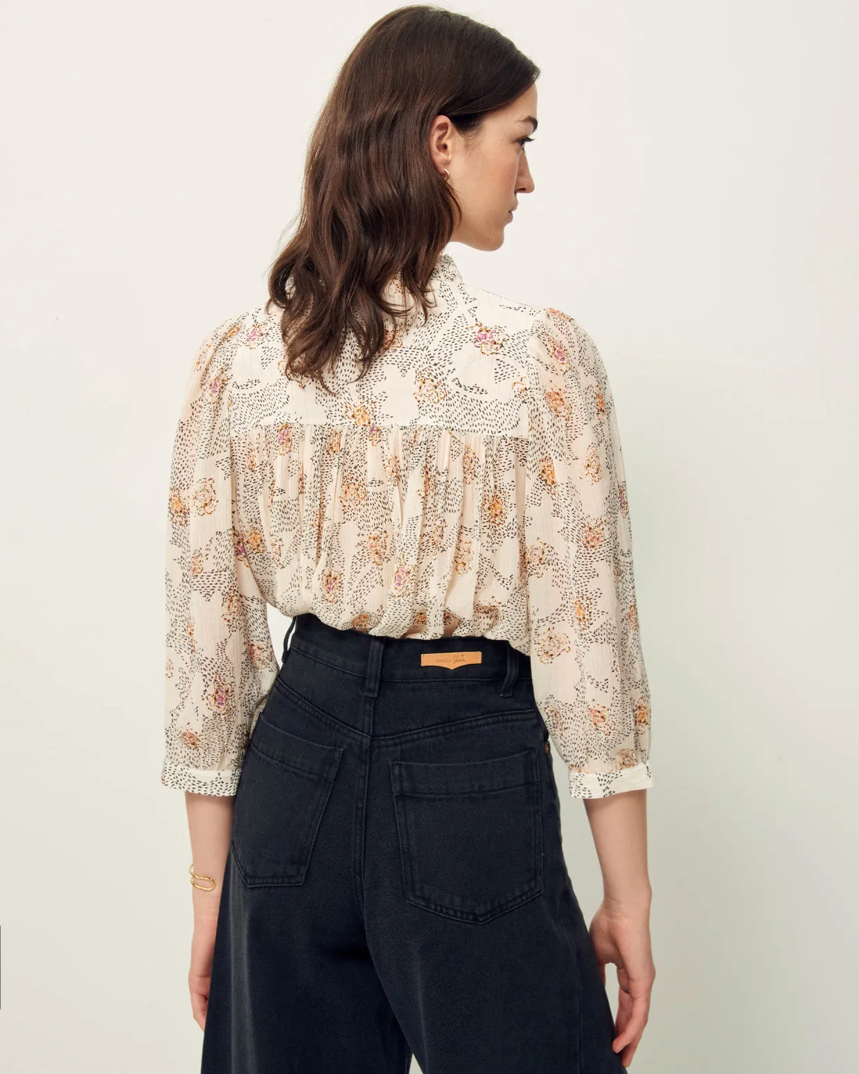 Lylee Blouse in White Song