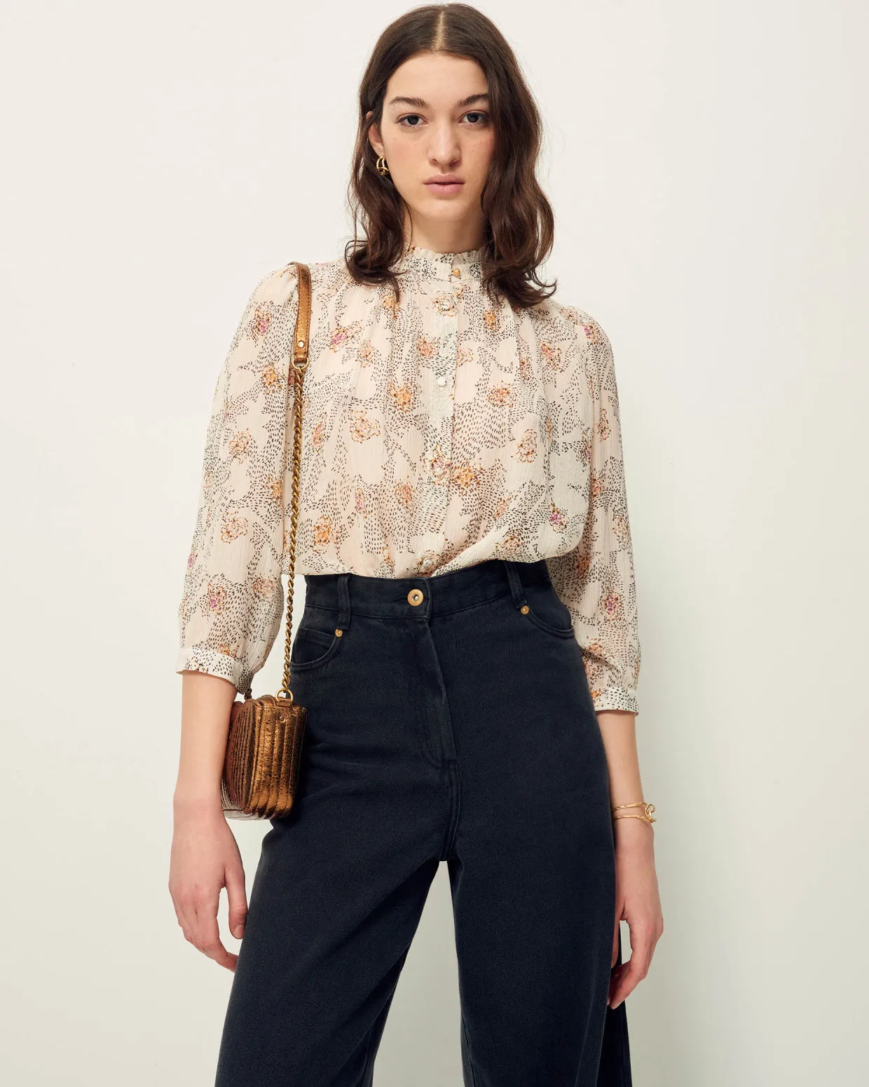 Lylee Blouse in White Song