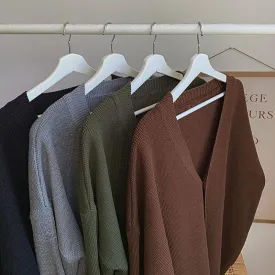 Nine Essential Chunky Open Knit Cardigan