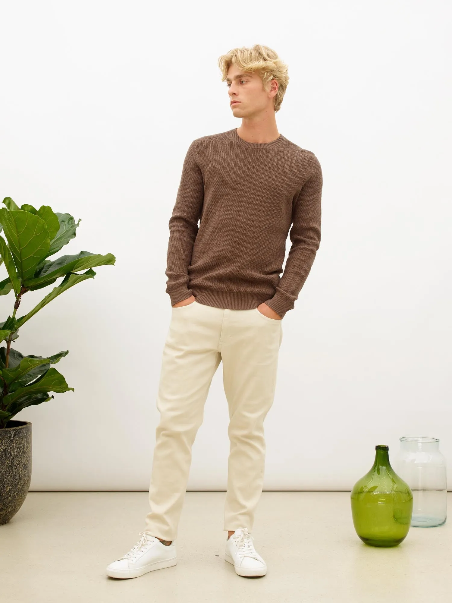 NOS032 structured pullover