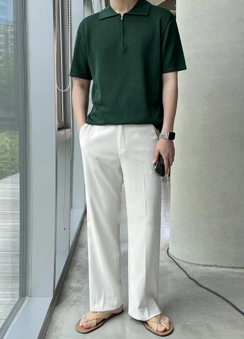 OH  Subtle Pleats Classic Pants