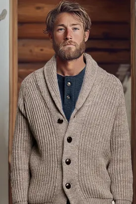 Peregrine - Wilkinson Cardigan in Oak