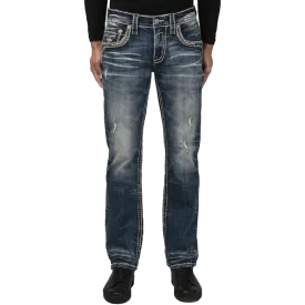 Rock Revival Men's Turf J201 Straight Jeans
