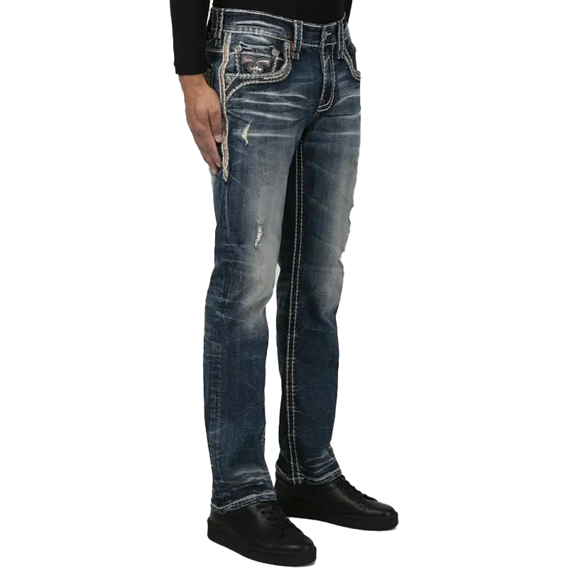 Rock Revival Men's Turf J201 Straight Jeans