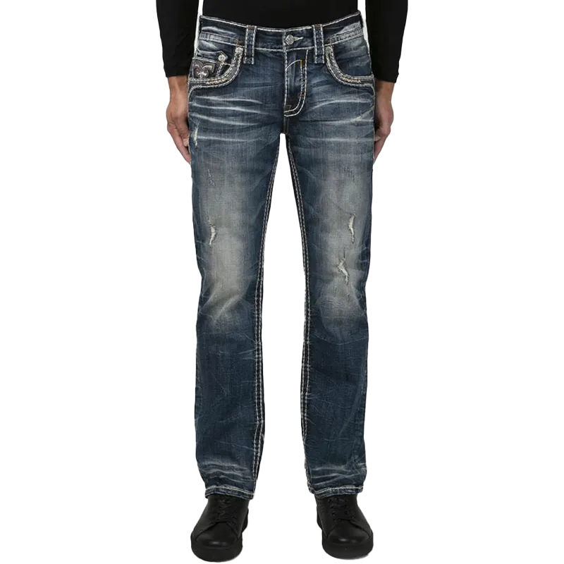 Rock Revival Men's Turf J201 Straight Jeans