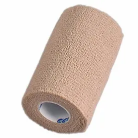 Sensi-Wrap Self Adherent Stretchable Bandage Tan Color
