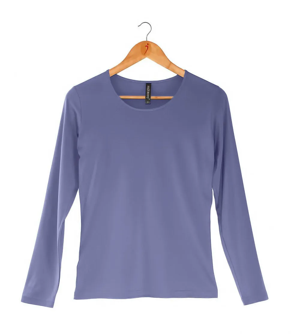 Silkspun Long Sleeve Scoop