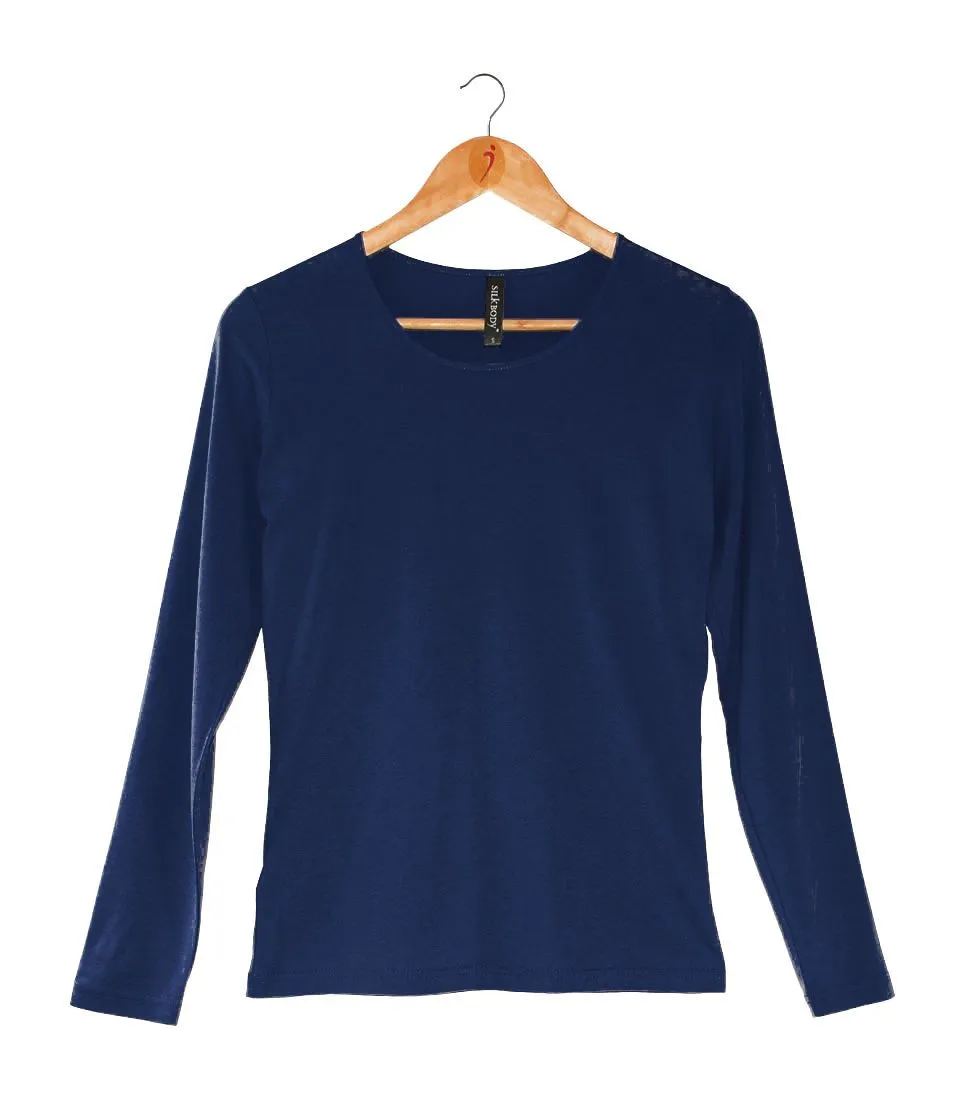 Silkspun Long Sleeve Scoop