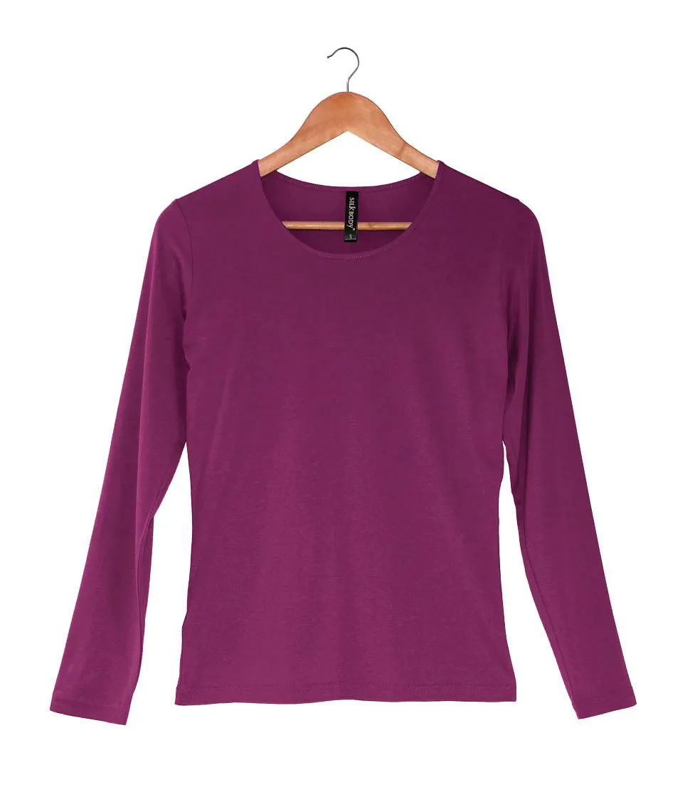 Silkspun Long Sleeve Scoop
