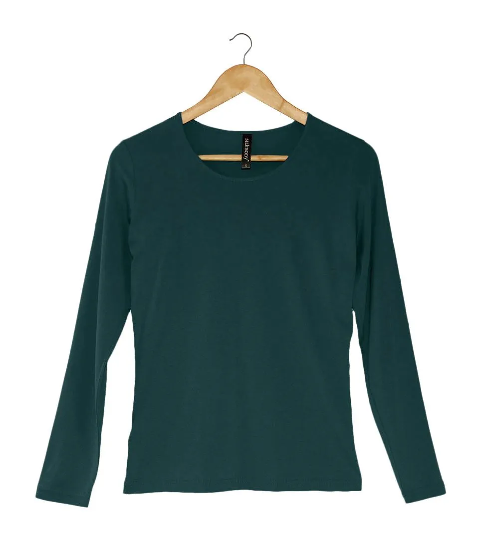 Silkspun Long Sleeve Scoop