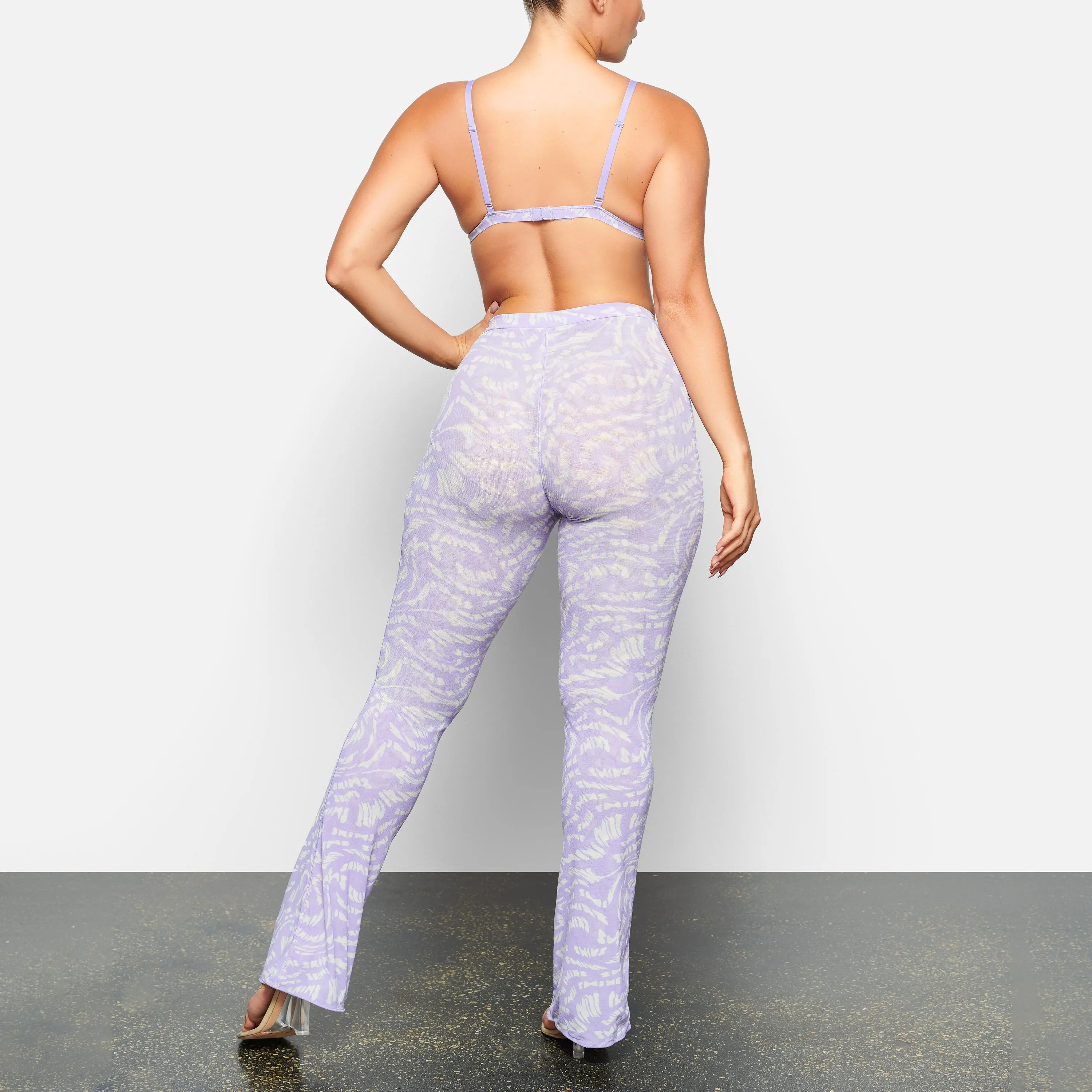SUMMER MESH PANT | LILAC SWIRL