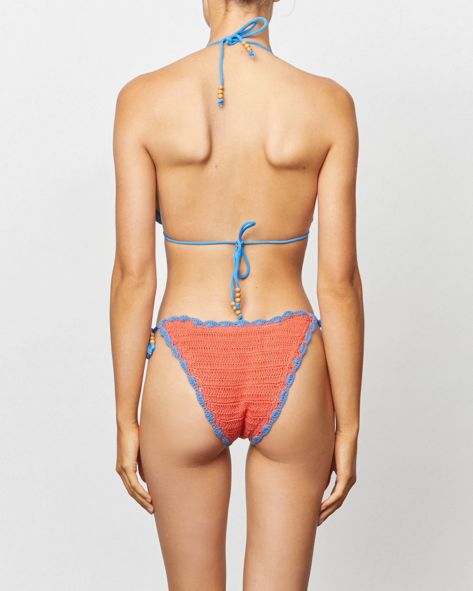 The Crochet Tri Top - Cherry