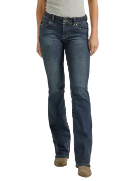 Wrangler Women's Retro Mae Mid Rise In Gayle Bootcut Jean