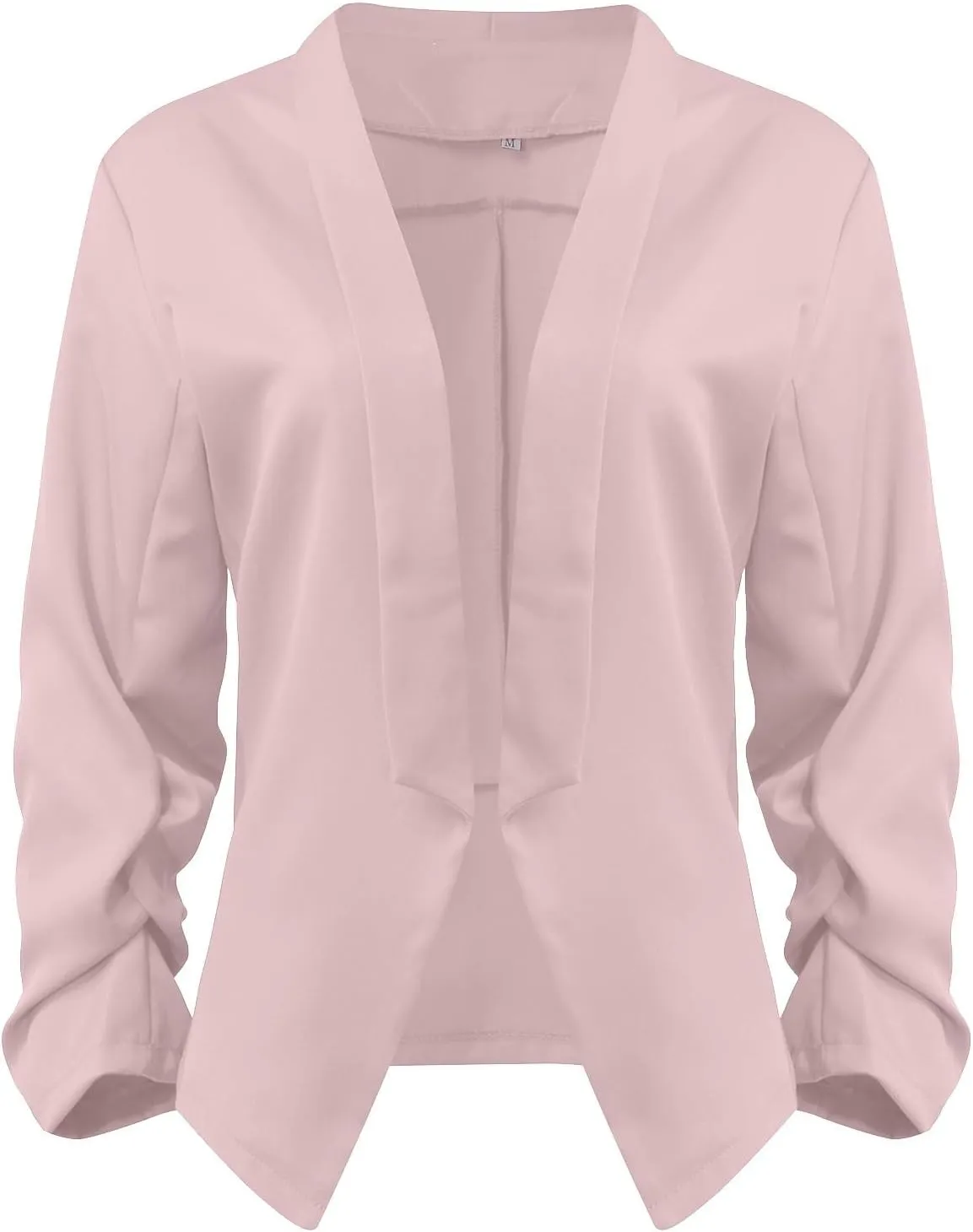 ZEFOTIM Blazers for Women Winter Fashion Plus Size Striped/Plain Coat Lightweight Trendy Casual Blazer